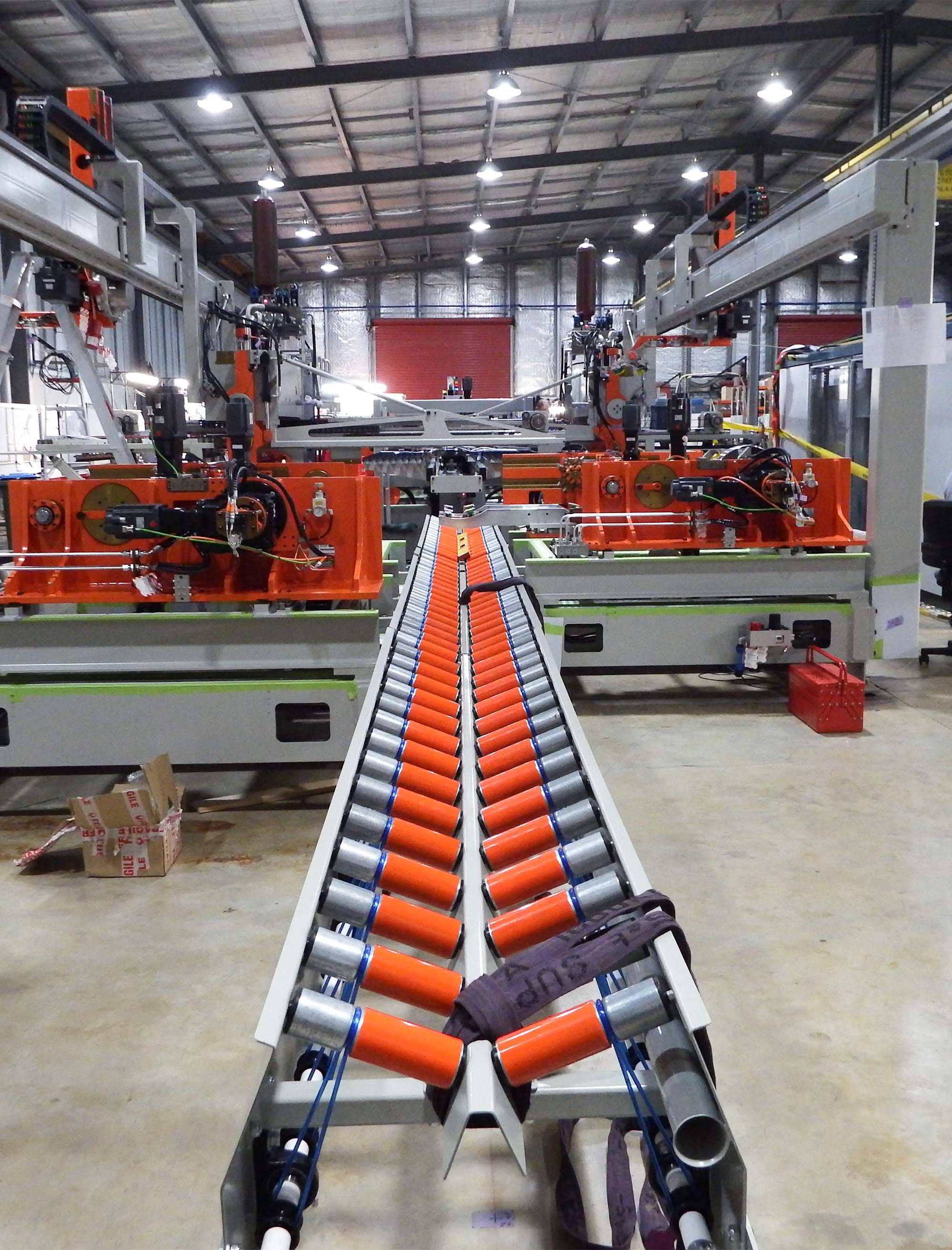 roller belt conveyors