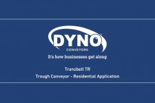 Tranzbelt TR Trough Conveyor Residential Application