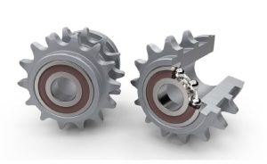 Chain Sprocket Roller ZMW14D Double Row (weld in)